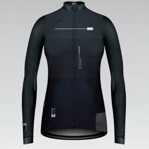 MAILLOT MANGA LARGA COBBLE MUJER DARK COAL