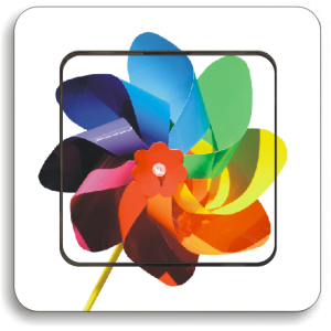 Pegatina vinilo impreso para interruptor pared, ref:pk80