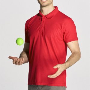 Polo técnico 100% poliéster hombre