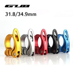 Abrazadera de Aluminio de liberación rápida GUB para tija de sillín de bicicleta