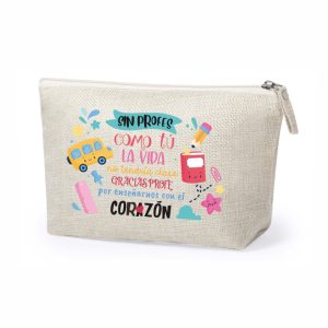 Neceser / estuche regalo para profe, fin de curso