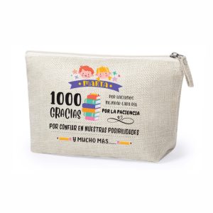 Neceser / estuche regalo para profe, fin de curso