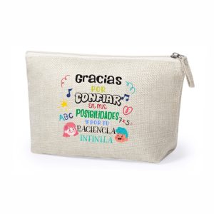 Neceser / estuche regalo para profe, fin de curso