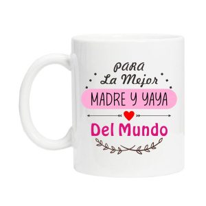 Taza de cerámica regalo para mamá, día de la madre